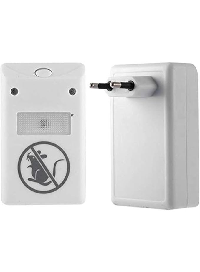 Ultrasonic Mouse & Rat Repellent , Safe Chemical Free Pest Control for Homes, Offices & Warehouses, Plug in, Wide Coverage up to 120 Sq. Ft. - Image 1